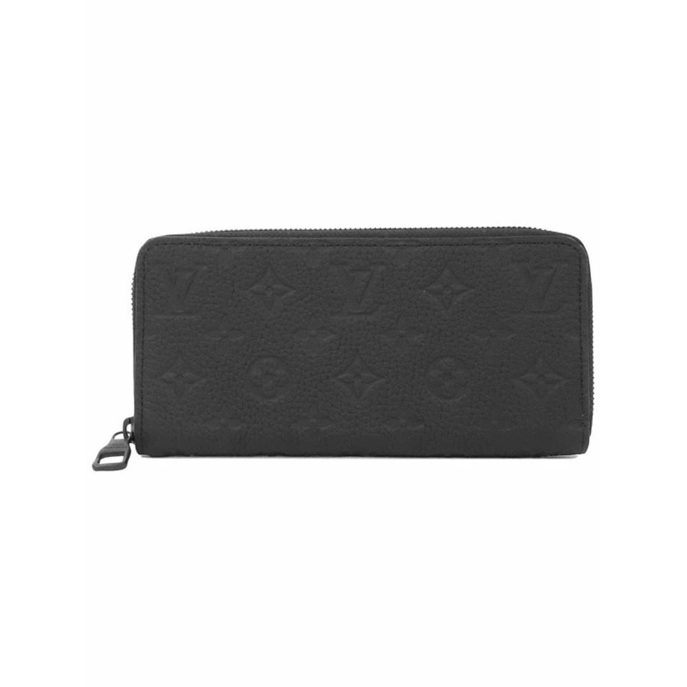 Louis Vuitton Taurillon Monogram Zippy Wallet Horizontal Round Zipper Long